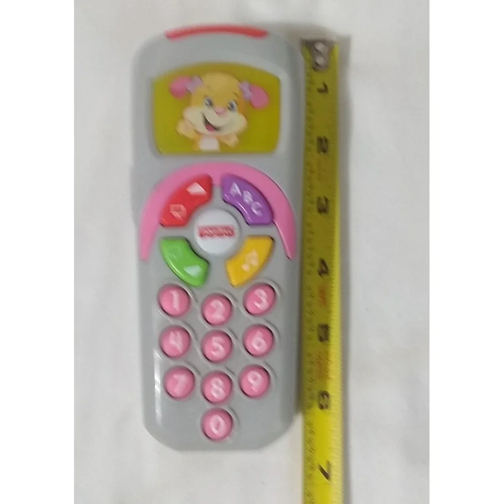 TV Remote Control Puppy Dog  Fisher Price Lights Up Talks Sings Toy‎ Baby READ - Picture 8 of 8